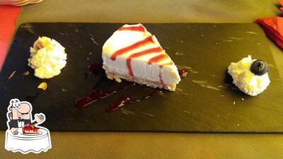 No olvides pedir uno de los postres de Restaurant Wolf mountain Engolasters