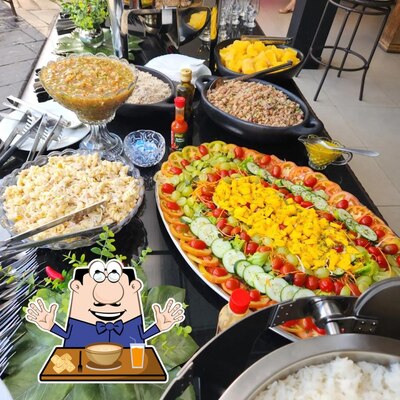 Comida em OPEN FOOD BUFFET E ESPAÇO