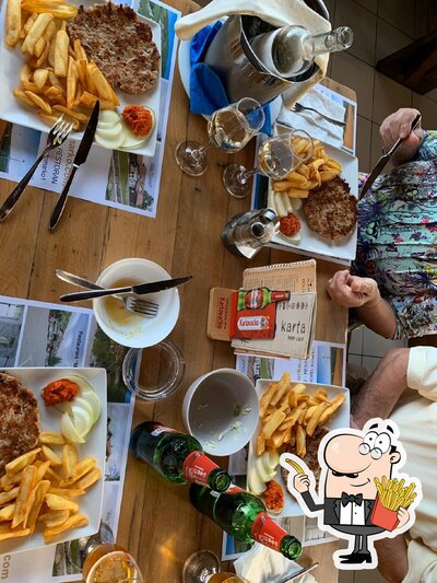 A Marko Bistro vous pouvez essayer des frites, des pommes frites