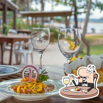 Comida em Restaurante Estrela do Mar