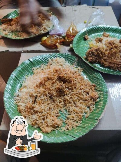 Meals at BV Reddy Biryani Hub