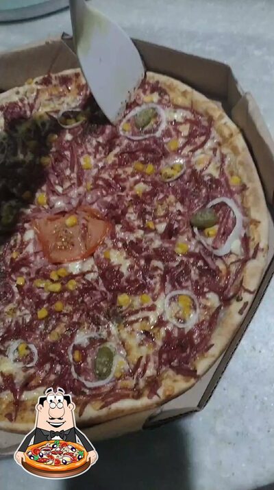 Peça diversos tipos de pizza