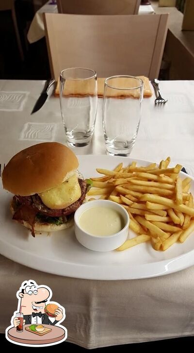 Commandez un hamburger à Mdsp Bananas