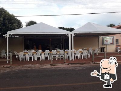 O interior do Tendas Pizzas