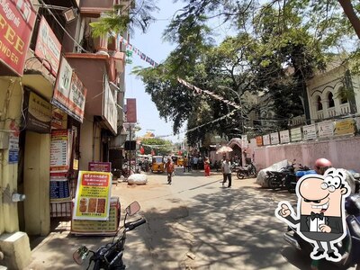 The outside area is an important feature of Jeeva Coffee