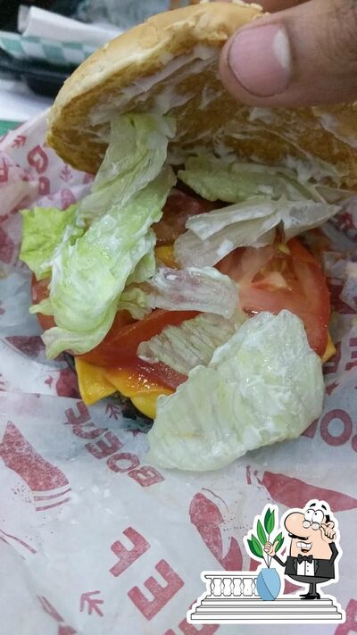 L'extérieur est une importante caractéristique de Quick Burger