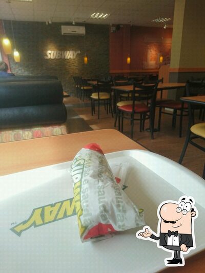 O interior do Subway