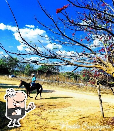 O exterior do Buraco do Padre - Lanchonete