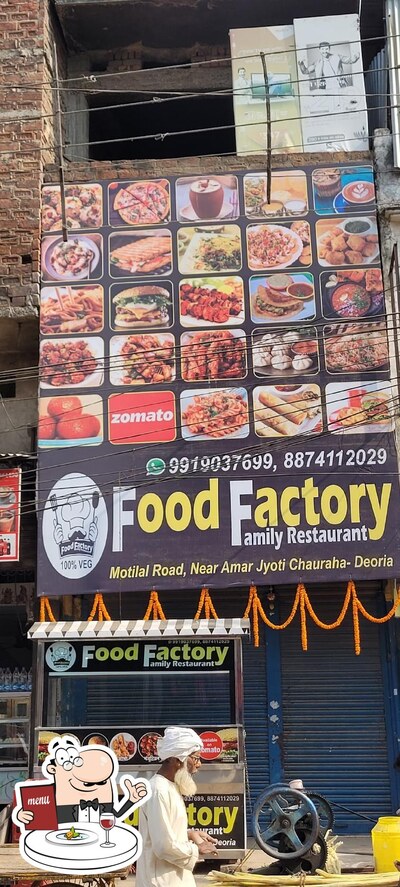 Meals at Food Factory Family Restaurant