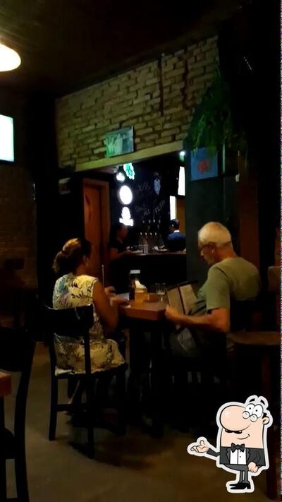 O interior do PuroMalte Pub
