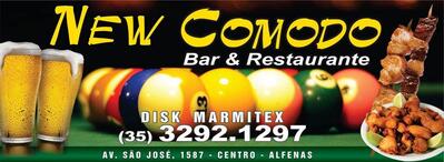 Aqui está a publicidade do New Comodo Alfenas MG