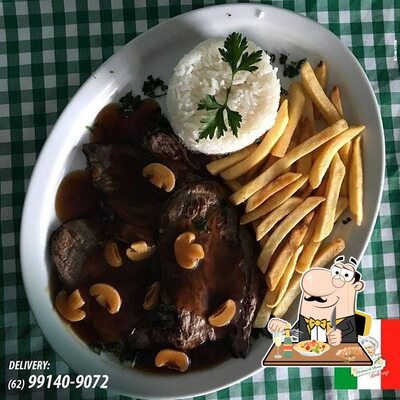 Platos en Cantina di Roma
