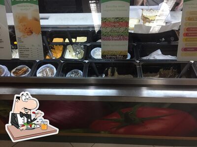 Comida em Subway