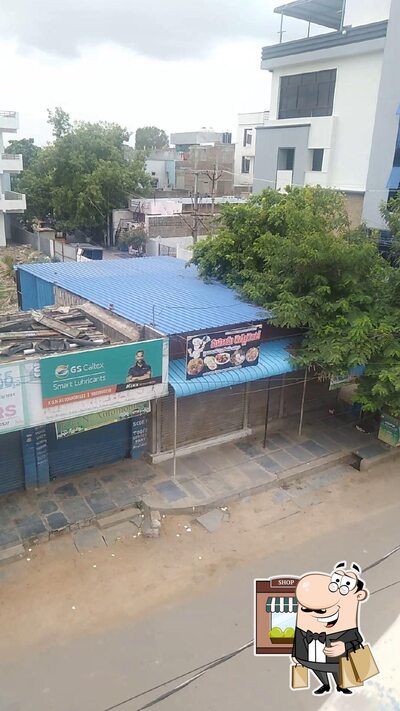 You can get some fresh air at the outside area of Raj Restaurant