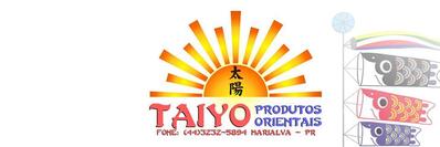 A representação gráfica da marca do Taiyo Produtos Orientais