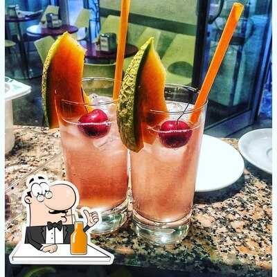 Puoi goderti un drink dal menu