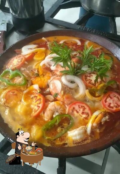 Comida em Parada da dada