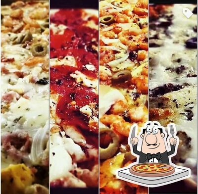 Experimente pizza no Kalu Pizzaria e Self-service