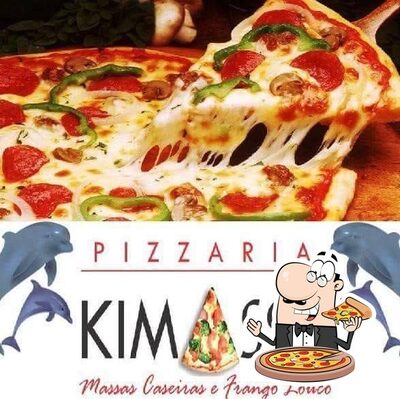 Escolha pizza no Kimassa