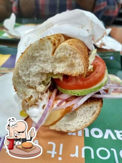 Subway provides a variety of options for burger lovers