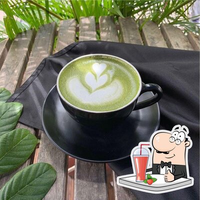 Order different drinks provided by Coffee Culture