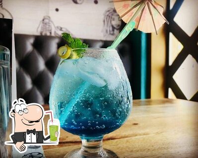 Enjoy a beverage at Cafe Bohemia