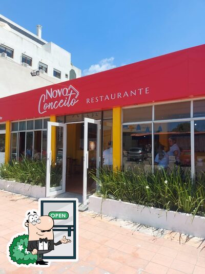 Veja imagens do exterior do Novo Conceito Restaurante