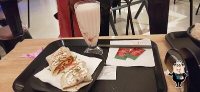 You can enjoy a drink from the menu