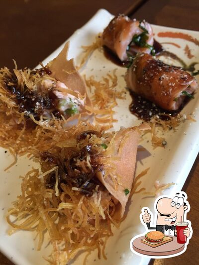 Os hambúrgueres do Okazaki Sushi irão saciar diferentes gostos