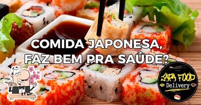Presenteie-se com sushi no JapaFood Delivery