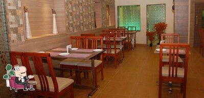 The interior of Rainbow Restaurant