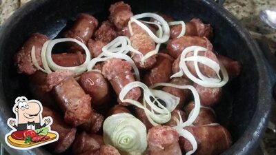 Prove refeições de carne do menu