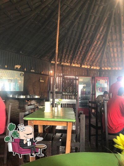 O interior do Churrascaria