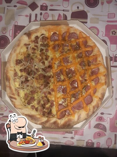 Escolha pizza no Rei do delivery pizzaria