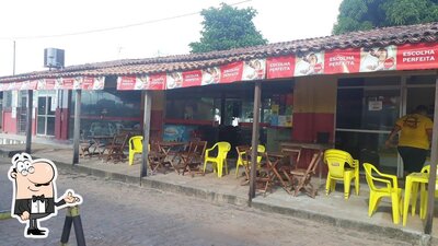 O interior do Churrascaria Felipão (Ponto de Apoio)