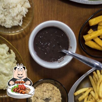 Platos en Churrascaria Pinus São Bento do Sul SC