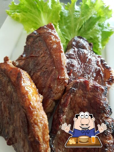 Comida em Restaurante Colher de Pau