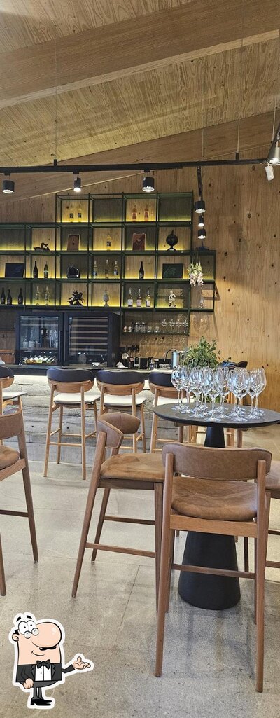 O interior do Ostara Restaurante