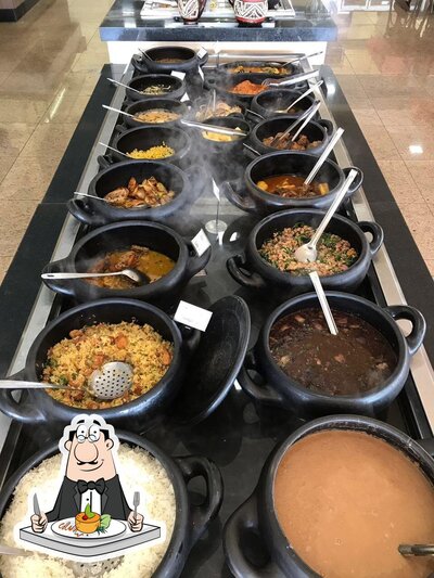 Comida em Churrascaria Estrela do Sul