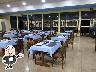 O interior do Churrascaria Estrela do Sul