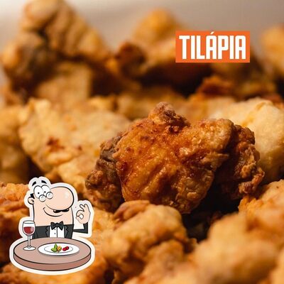 Comida em Chef's Pizza