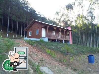 Desfrute da vista da área externa do Sítio Recanto do Sossego