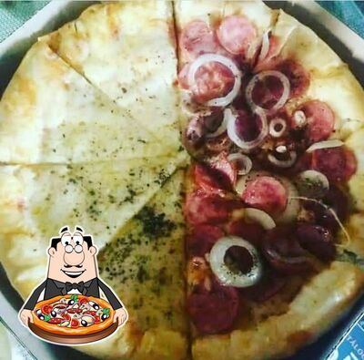 No Salgados da Neném, você pode desfrutar de pizza