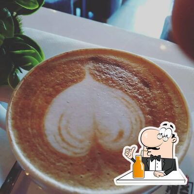 You can order a drink from the menu