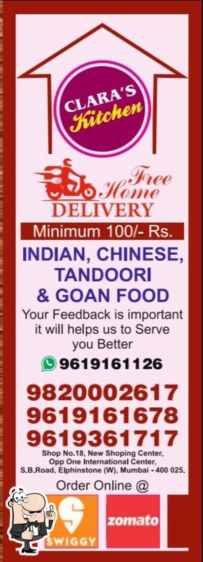 The brand of Clara's Kitchen
