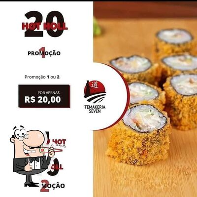 Prove diferentes opções de sushi