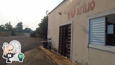 Você pode espairecer no exterior Restaurante Do vô Atílio