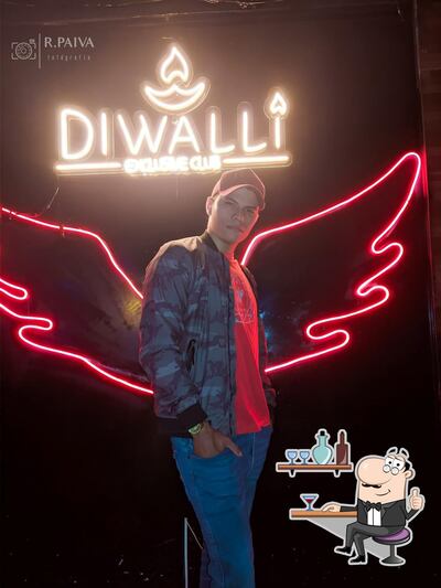 O interior do DIWALLI EXCLUSIVE CLUB
