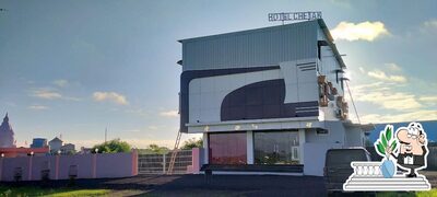 Check out the outside part of Hotel chetak