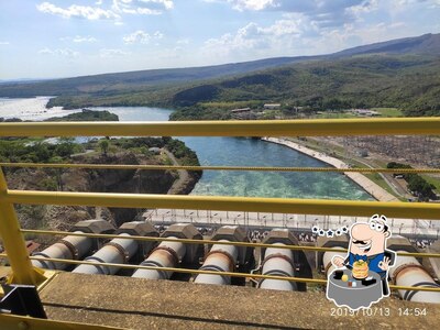 Platos en Mirante do Lago de Furnas